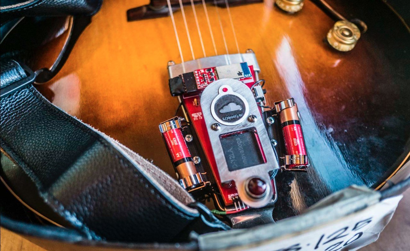 Levi's Tools, retooled guitar detail