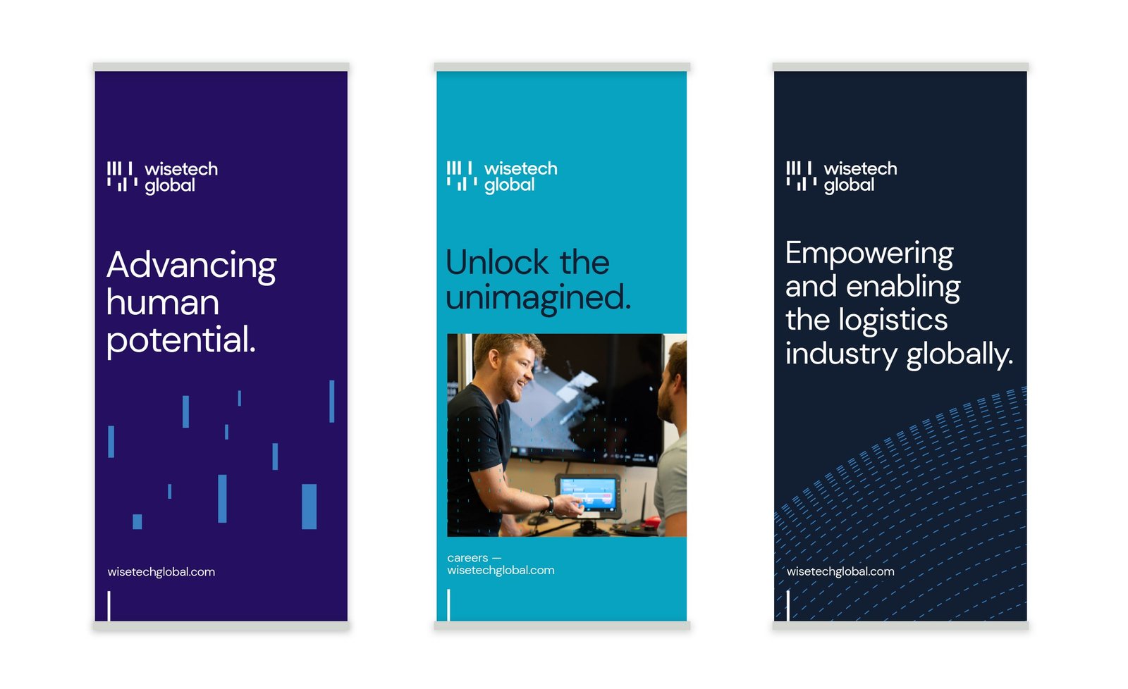 Wisetech Global, pull-up banners