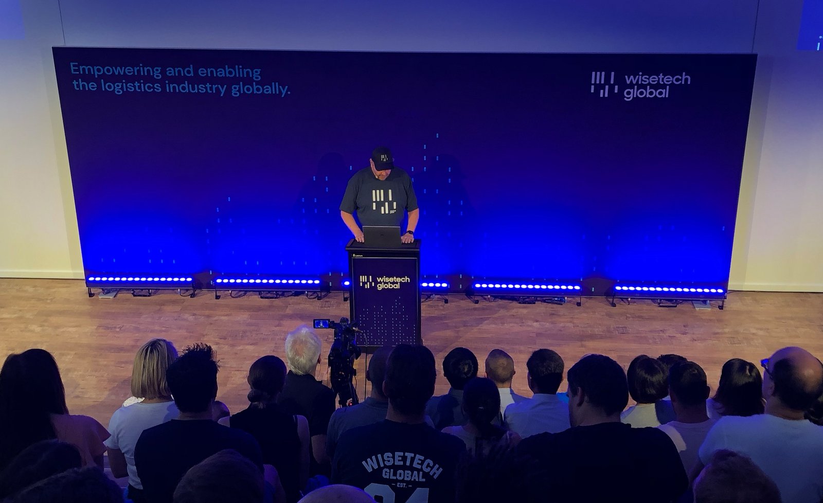Wisetech Global, brand presented at company event